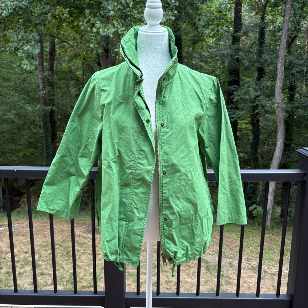 Ann Mashburn Green Lightweight Jacket